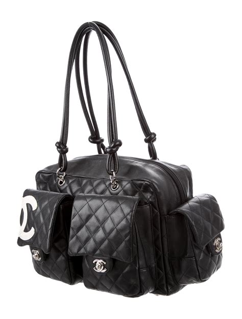 chanel cambon reporter handbag|Chanel Cambon Reporter Bag .